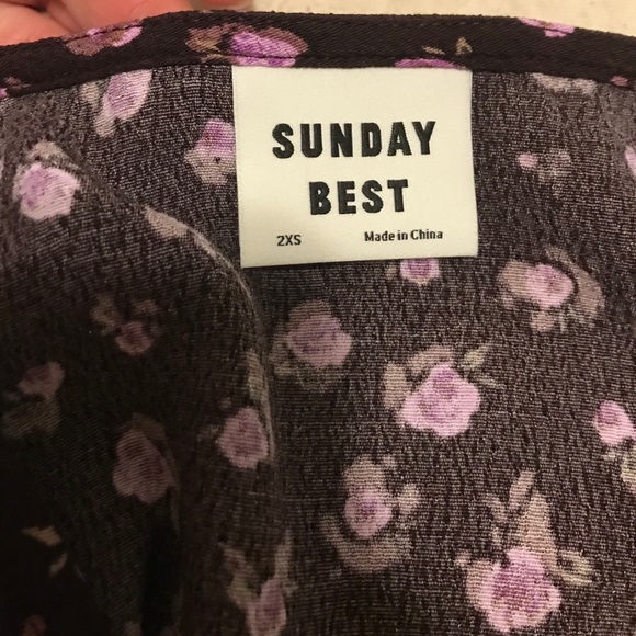 ❤️ floral sunday best wrap mini dress - Picture 7 of 9